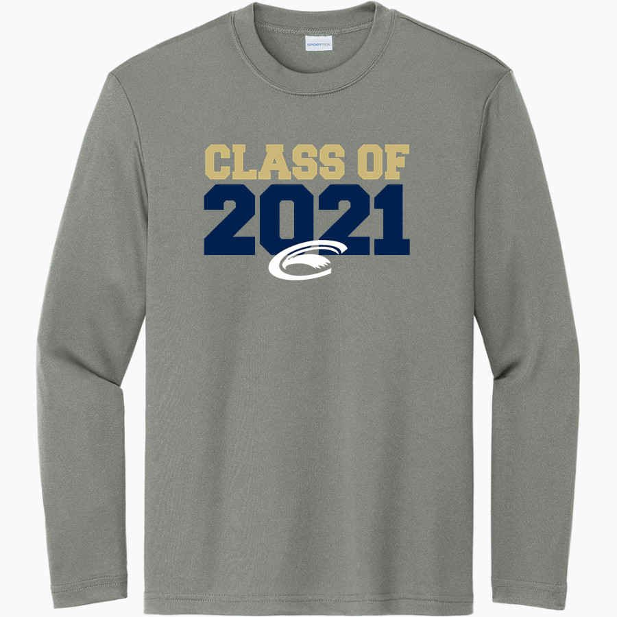 Clarion Golden Eagles <span class="pdp-name-mascot">Clarion - Penn West University Golden Eagles</span> Sport-Tek Youth Long Sleeve PosiCharge Competitor Tee