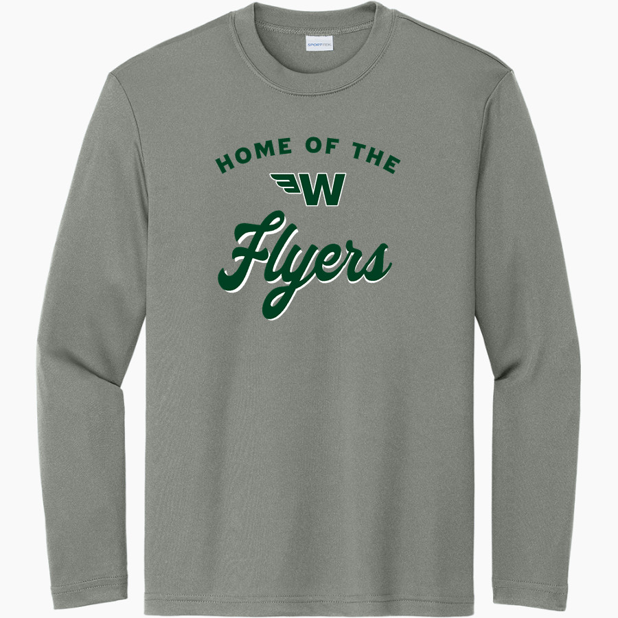 WAYNFLETE SCHOOL FLYERS <span class="pdp-name-mascot">WAYNFLETE FLYERS</span> Sport-Tek Youth Long Sleeve PosiCharge Competitor Tee