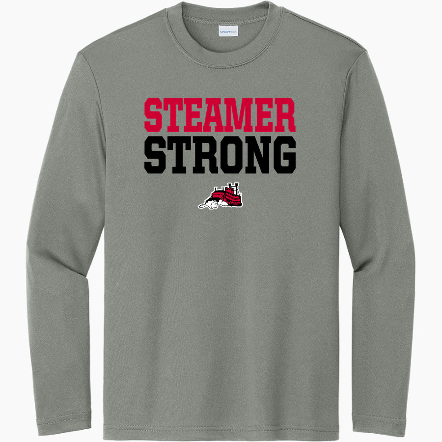 FULTON HIGH SCHOOL STEAMERS <span class="pdp-name-mascot">FULTON STEAMERS</span> Sport-Tek Youth Long Sleeve PosiCharge Competitor Tee