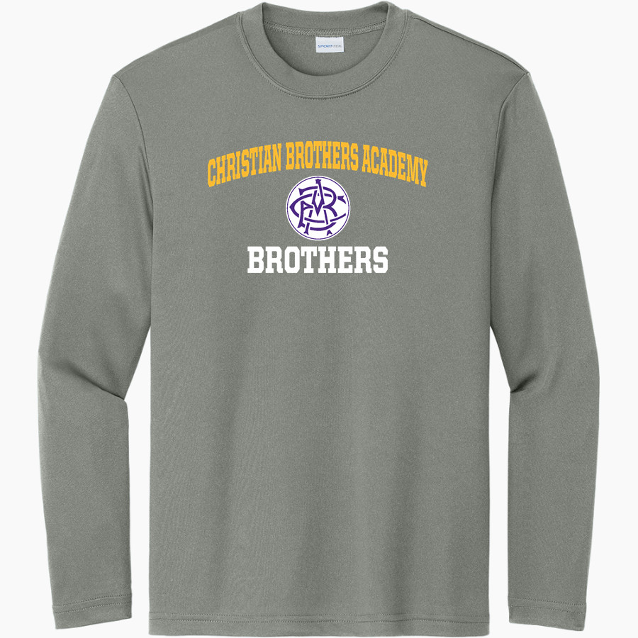 CHRISTIAN BROTHERS ACADEMY BROTHERS <span class="pdp-name-mascot">CHRISTIAN BROTHERS ACADEMY BROTHERS</span> Sport-Tek Youth Long Sleeve PosiCharge Competitor Tee