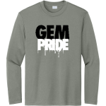 Philadelphia For Girls Gems <span class="pdp-name-mascot">Philadelphia For Girls Gems</span> Sport-Tek Youth Long Sleeve PosiCharge Competitor Tee Front Thumbnail