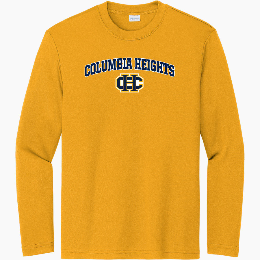 Columbia Heights Hylanders <span class="pdp-name-mascot">Columbia Heights Hylanders</span> Sport-Tek Youth Long Sleeve PosiCharge Competitor Tee