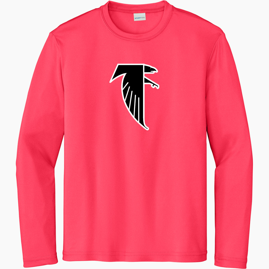 FIRELANDS HIGH SCHOOL FALCONS Sport-Tek Youth Long Sleeve PosiCharge Competitor Tee