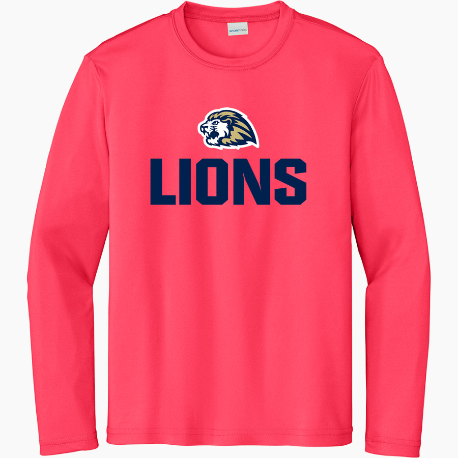 Calvary Lions Sport-Tek Youth Long Sleeve PosiCharge Competitor Tee