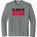 Jupiter Christian Eagles <span class="pdp-name-mascot">Jupiter Eagles</span> Sport-Tek Youth Long Sleeve PosiCharge Competitor Tee Front Thumbnail