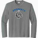Woodburn Bulldogs <span class="pdp-name-mascot">Woodburn Bulldogs</span> Sport-Tek Youth Long Sleeve PosiCharge Competitor Tee Front Thumbnail
