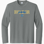 Divine Savior Academy Sharks Sport-Tek Youth Long Sleeve PosiCharge Competitor Tee Front Thumbnail