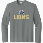 Calvary Lions Sport-Tek Youth Long Sleeve PosiCharge Competitor Tee Front Thumbnail