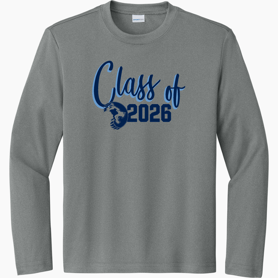 BARTLESVILLE HIGH SCHOOL BRUINS <span class="pdp-name-mascot">BARTLESVILLE BRUINS</span> Sport-Tek Youth Long Sleeve PosiCharge Competitor Tee