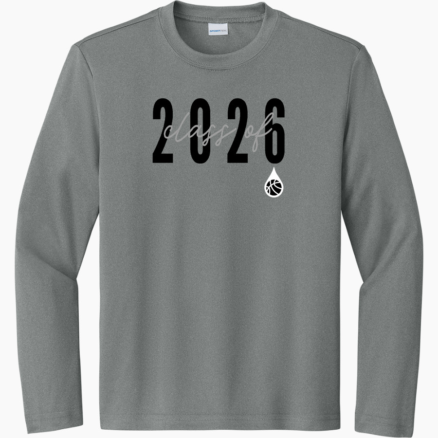 Big Drip Hoops Big Drip Hoops <span class="pdp-name-mascot">Big Drip Hoops</span> Sport-Tek Youth Long Sleeve PosiCharge Competitor Tee