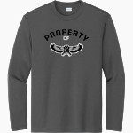 WESTERVILLE CENTRAL WARHAWKS <span class="pdp-name-mascot">WESTERVILLE WARHAWKS</span> Sport-Tek Youth Long Sleeve PosiCharge Competitor Tee Front Thumbnail