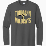 Trumann Wildcats Sport-Tek Youth Long Sleeve PosiCharge Competitor Tee Front Thumbnail