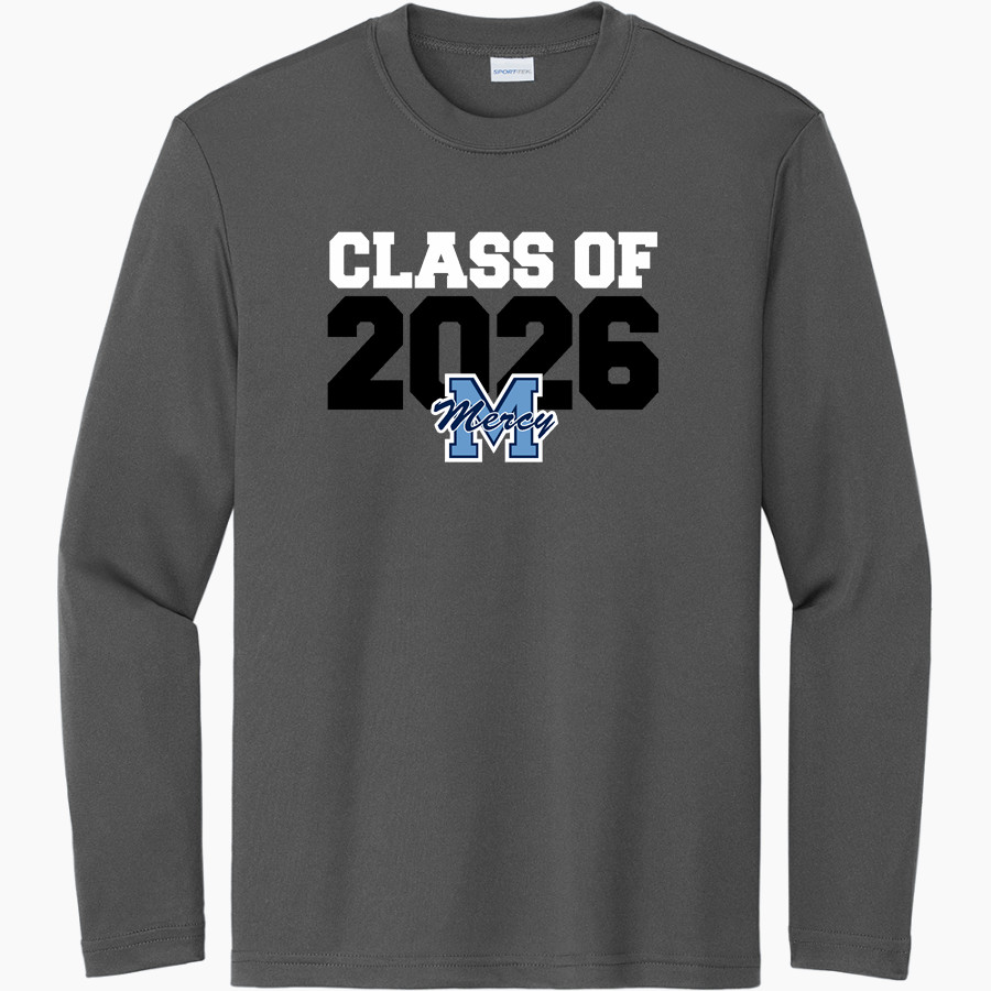 Mount Alvernia Academy Hawks Sport-Tek Youth Long Sleeve PosiCharge Competitor Tee