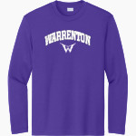 Warrenton Warriors Sport-Tek Youth Long Sleeve PosiCharge Competitor Tee Front Thumbnail