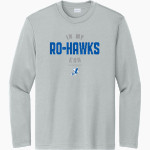 RANDOLPH HIGH SCHOOL RO-HAWKS <span class="pdp-name-mascot">RANDOLPH RO-HAWKS</span> Sport-Tek Youth Long Sleeve PosiCharge Competitor Tee Front Thumbnail