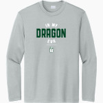 Delphian Dragons Sport-Tek Youth Long Sleeve PosiCharge Competitor Tee Front Thumbnail
