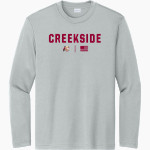 Creekside Seminoles Sport-Tek Youth Long Sleeve PosiCharge Competitor Tee Front Thumbnail