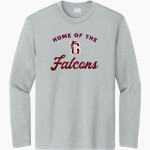 WM E GRADY VOC TECH SCHOOL FALCONS <span class="pdp-name-mascot">GRADY HIGH SCHOOL FALCONS</span> Sport-Tek Youth Long Sleeve PosiCharge Competitor Tee Front Thumbnail