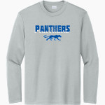 Christ The King Panthers Sport-Tek Youth Long Sleeve PosiCharge Competitor Tee Front Thumbnail