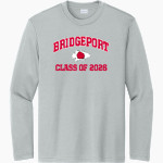 BRIDGEPORT HIGH SCHOOL INDIANS <span class="pdp-name-mascot">BRIDGEPORT INDIANS</span> Sport-Tek Youth Long Sleeve PosiCharge Competitor Tee Front Thumbnail