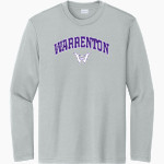 Warrenton Warriors Sport-Tek Youth Long Sleeve PosiCharge Competitor Tee Front Thumbnail