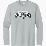 BLUFFTON HIGH SCHOOL PIRATES <span class="pdp-name-mascot">BLUFFTON PIRATES</span> Sport-Tek Youth Long Sleeve PosiCharge Competitor Tee Front Thumbnail