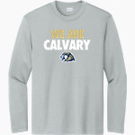 Calvary Lions <span class="pdp-name-mascot">Calvary Lions</span> Sport-Tek Youth Long Sleeve PosiCharge Competitor Tee Front Thumbnail