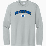 Moanalua Na Menehune Sport-Tek Youth Long Sleeve PosiCharge Competitor Tee Front Thumbnail