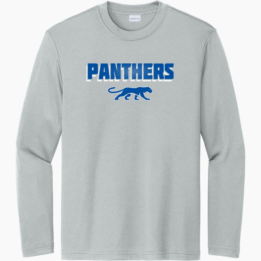 Christ The King Panthers Sport-Tek Youth Long Sleeve PosiCharge Competitor Tee