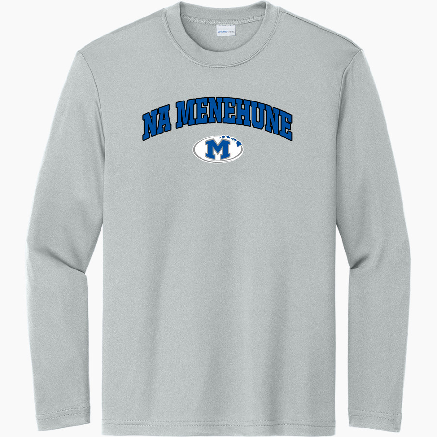 Moanalua Na Menehune Sport-Tek Youth Long Sleeve PosiCharge Competitor Tee