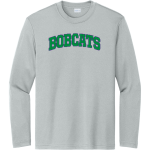 UCS Bobcats <span class="pdp-name-mascot">Underhill Central School Bobcats</span> Sport-Tek Youth Long Sleeve PosiCharge Competitor Tee Front Thumbnail