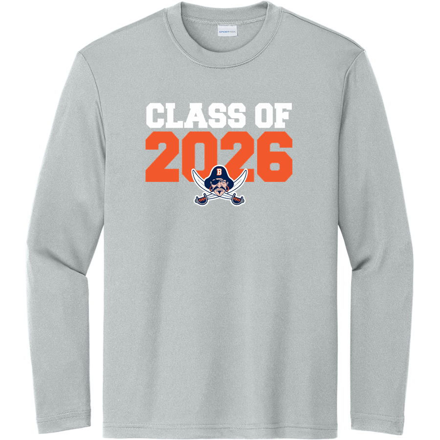 BALBOA HIGH SCHOOL BUCCANEERS <span class="pdp-name-mascot">BALBOA BUCCANEERS</span> Sport-Tek Youth Long Sleeve PosiCharge Competitor Tee