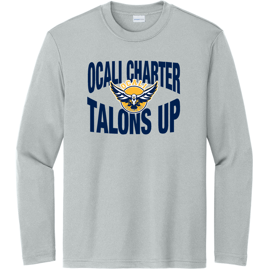 Ocali Charter <span class="pdp-name-mascot">Ocali Charter Eagles</span> Sport-Tek Youth Long Sleeve PosiCharge Competitor Tee