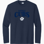 LOYOLA HIGH SCHOOL CUBS <span class="pdp-name-mascot">LOYOLA CUBS</span> Sport-Tek Youth Long Sleeve PosiCharge Competitor Tee Front Thumbnail