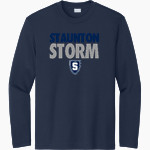 STAUNTON HIGH SCHOOL STORM <span class="pdp-name-mascot">STORM STORM</span> Sport-Tek Youth Long Sleeve PosiCharge Competitor Tee Front Thumbnail
