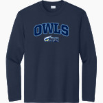 The GLOBE Academy Owls Sport-Tek Youth Long Sleeve PosiCharge Competitor Tee Front Thumbnail