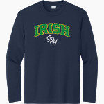 St. Patrick of Heatherdowns Irish <span class="pdp-name-mascot">St. Patrick of Heatherdowns Irish</span> Sport-Tek Youth Long Sleeve PosiCharge Competitor Tee Front Thumbnail