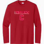 Channahon Jr High Indians <span class="pdp-name-mascot">Channahon Jr High Indians</span> Sport-Tek Youth Long Sleeve PosiCharge Competitor Tee Front Thumbnail