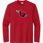FORRESTON HIGH SCHOOL CARDINALS <span class="pdp-name-mascot">FORRESTON CARDINALS</span> Sport-Tek Youth Long Sleeve PosiCharge Competitor Tee Front Thumbnail