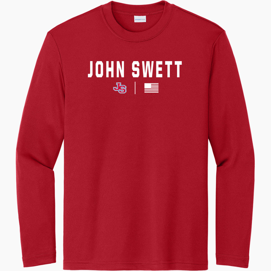 John Swett High School Online Apparel Store Sport-Tek Youth Long Sleeve PosiCharge Competitor Tee