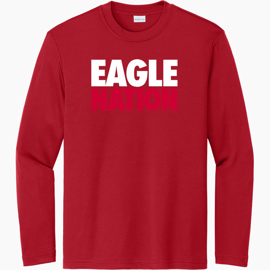 Jupiter Christian Eagles Sport-Tek Youth Long Sleeve PosiCharge Competitor Tee