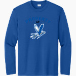 RANDOLPH HIGH SCHOOL RO-HAWKS Sport-Tek Youth Long Sleeve PosiCharge Competitor Tee Front Thumbnail