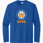 Wilmington Youth Rowing Association WYRA Sport-Tek Youth Long Sleeve PosiCharge Competitor Tee Front Thumbnail