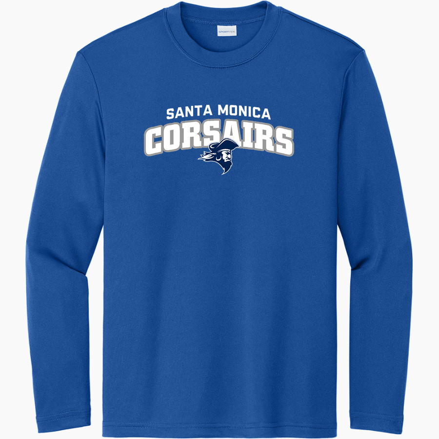 Santa Monica Corsairs <span class="pdp-name-mascot">Santa Monica College Corsairs</span> Sport-Tek Youth Long Sleeve PosiCharge Competitor Tee