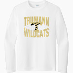 Trumann Wildcats Sport-Tek Youth Long Sleeve PosiCharge Competitor Tee Front Thumbnail