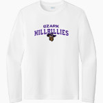 OZARK HIGH SCHOOL HILLBILLIES <span class="pdp-name-mascot">OZARK HILLBILLIES</span> Sport-Tek Youth Long Sleeve PosiCharge Competitor Tee Front Thumbnail