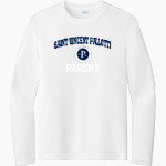 SAINT VINCENT PALLOTTI H S PANTHERS <span class="pdp-name-mascot">SAINT VINCENT PALLOTTI PANTHERS</span> Sport-Tek Youth Long Sleeve PosiCharge Competitor Tee Front Thumbnail
