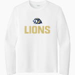 Calvary Lions Sport-Tek Youth Long Sleeve PosiCharge Competitor Tee Front Thumbnail