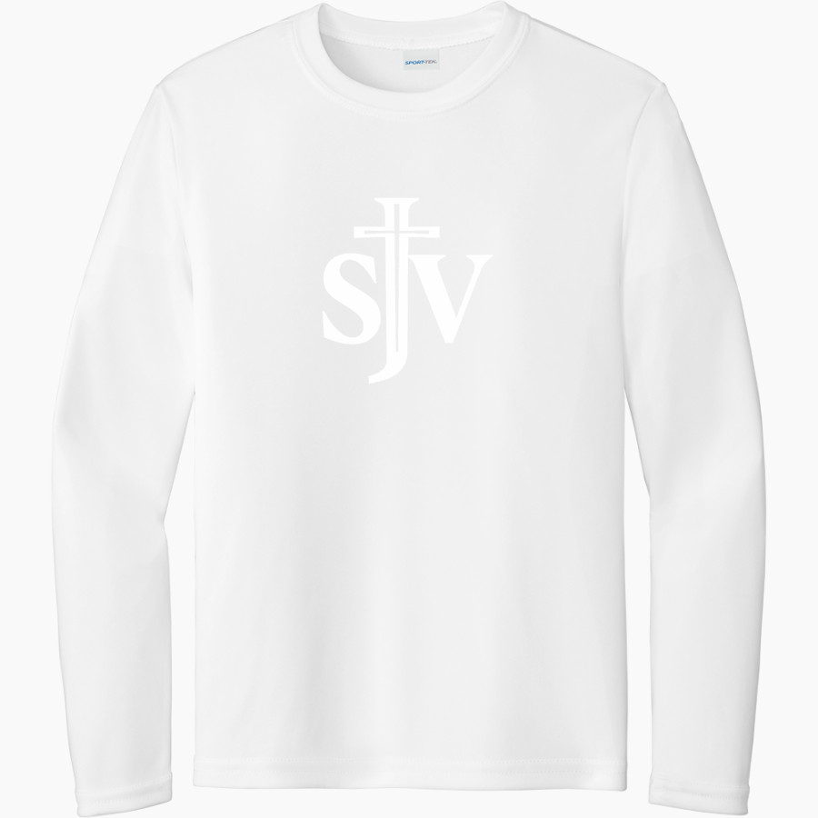 Saint John Vianney Saint John Vianney Sport-Tek Youth Long Sleeve PosiCharge Competitor Tee