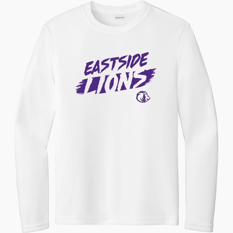 EASTSIDE HIGH SCHOOL LIONS <span class="pdp-name-mascot">EASTSIDE LIONS</span> Sport-Tek Youth Long Sleeve PosiCharge Competitor Tee